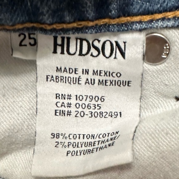 Hudson Riley Luxe Crop Raw Hem Jeans size 25 - Picture 13 of 15